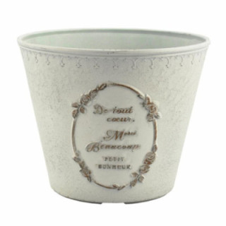 Doniczka plastikowa 27x22cm szara